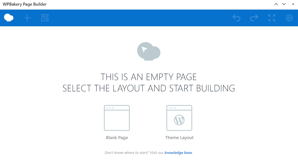 Blank page interface introduced in 7.0 update