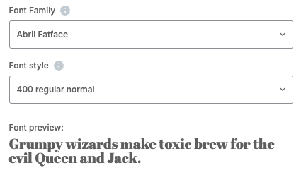 Google Fonts